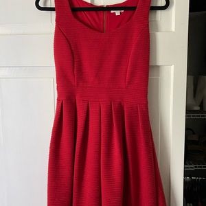 Charming Charlie’s Fit and Flare Red Dress